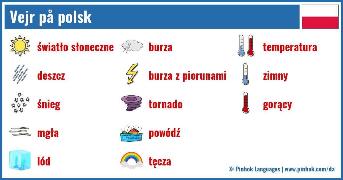Vejr på polsk
