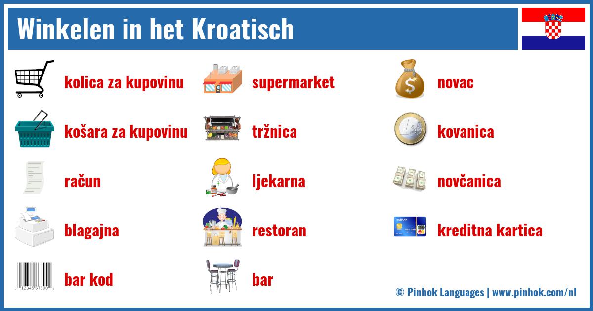 Winkelen in het Kroatisch