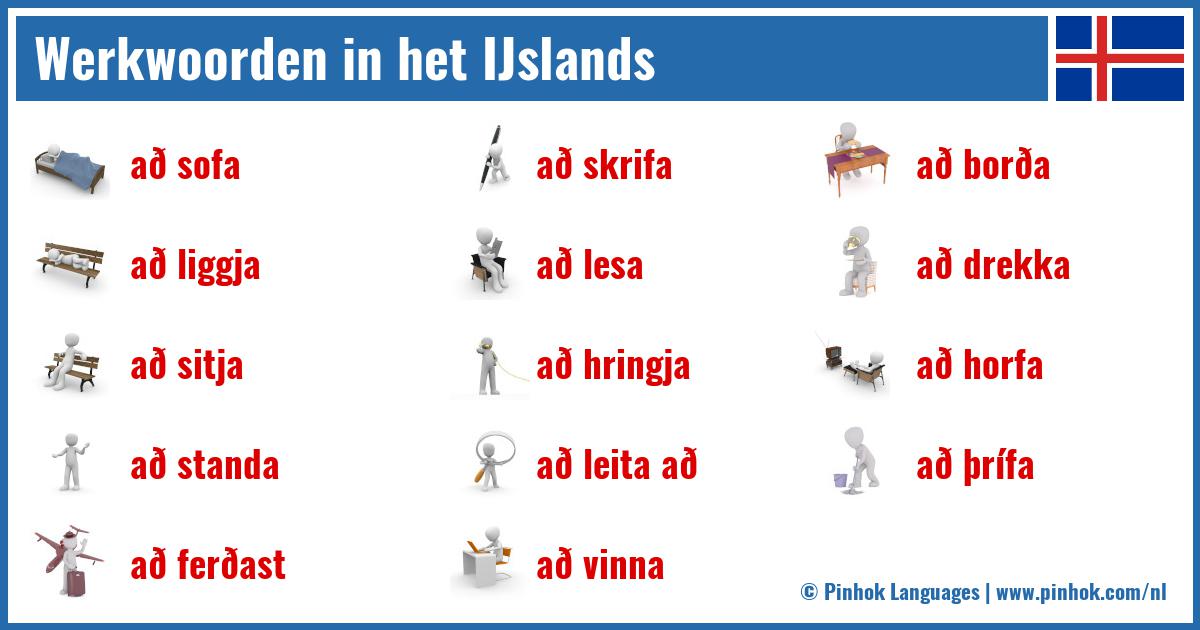 Werkwoorden in het IJslands