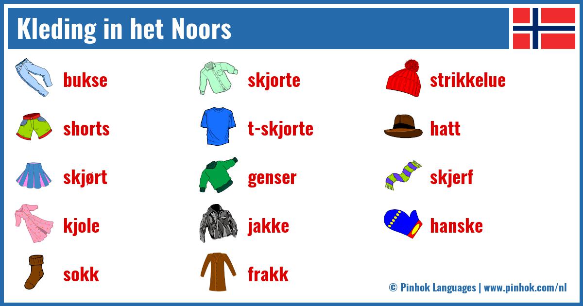 Kleding in het Noors