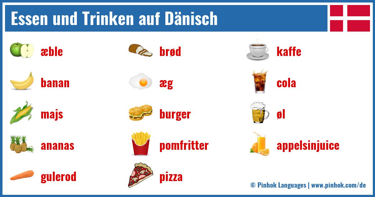 Essen und Trinken auf Dänisch