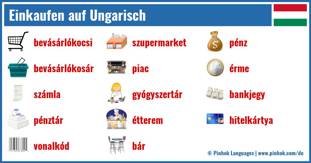 Einkaufen auf Ungarisch