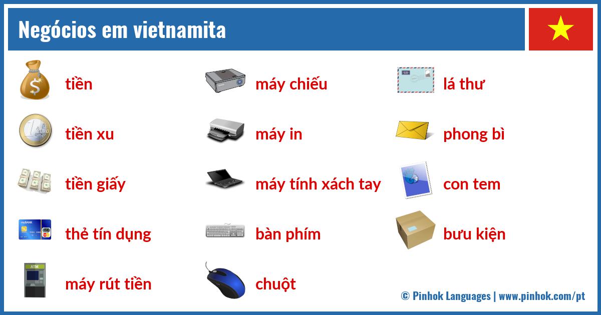 Negócios em vietnamita