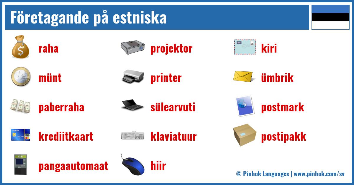 Företagande på estniska