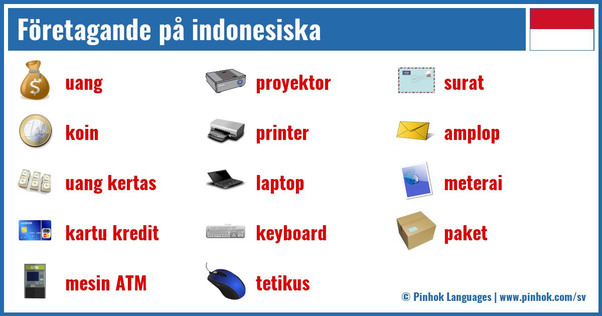 Företagande på indonesiska